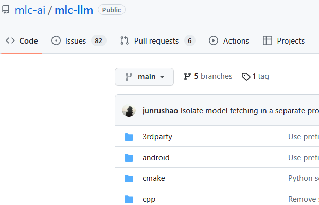 MLC，LLM一个本地可以运行的类chat-gpt项目，小羊驼7b模型