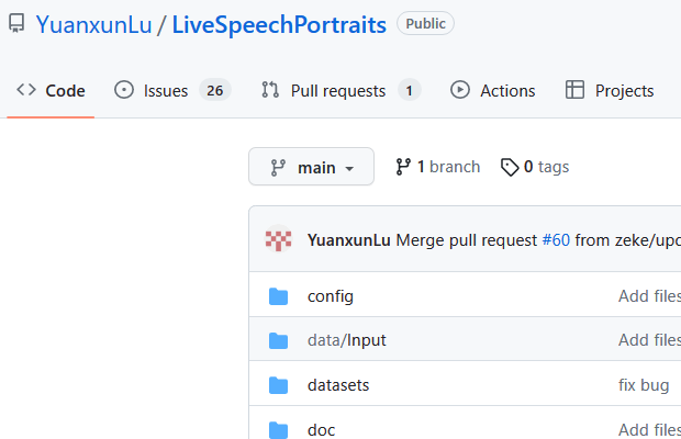 语音驱动表情和嘴型开源项目LiveSpeechPortraits