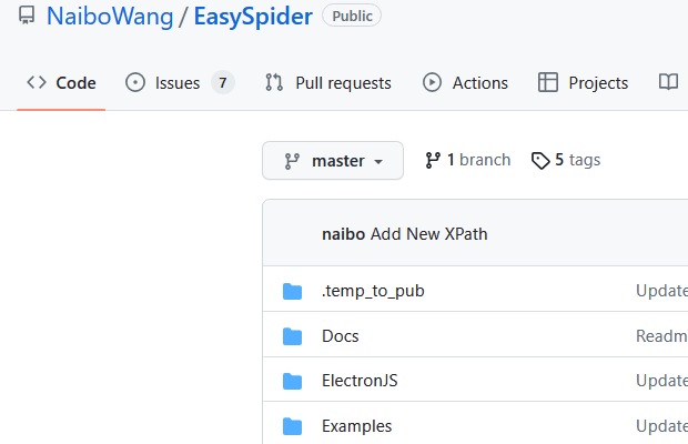 EasySpider一款开源的可视化爬虫工具