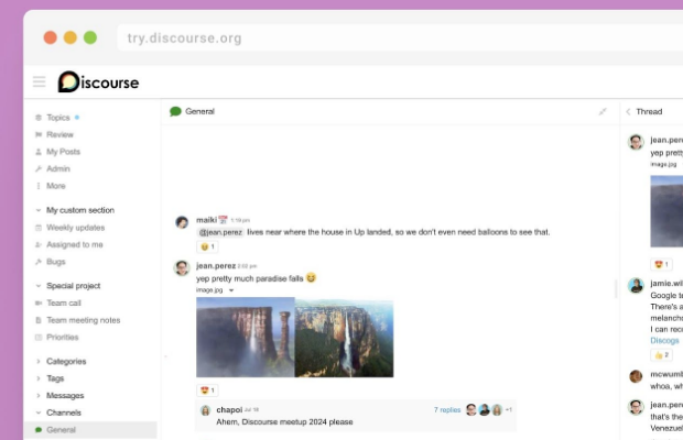 Discourse，一款免费开源界面精美的现代化论坛源码